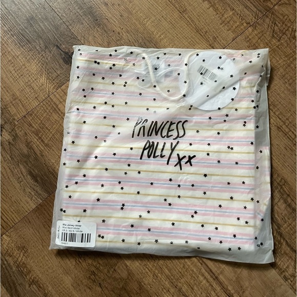 PRINCESS POLLY Mia Jersey Wrap Mini Skirt - Picture 2 of 3